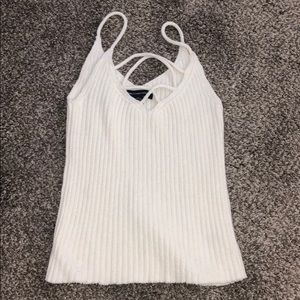 White tank top